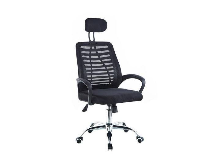 HTI-Living Drehstuhl Drehstuhl mit Kopfstütze Terry (Stück, 1 St), Bürostuhl Schreibtischstuhl höhenverstellbar, schwarz von OTTO