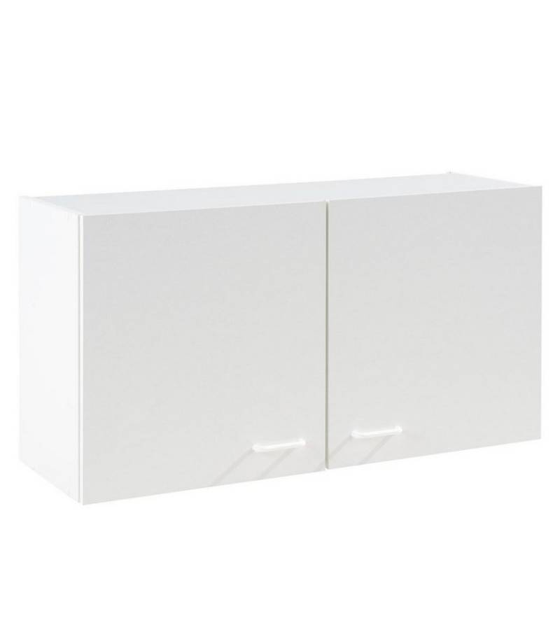 Hängeschrank TOP, B 100 cm weiß, Breite 100 cm, 2 Türen, mit 1 höhenverstellbarem Einlegeboden von OTTO