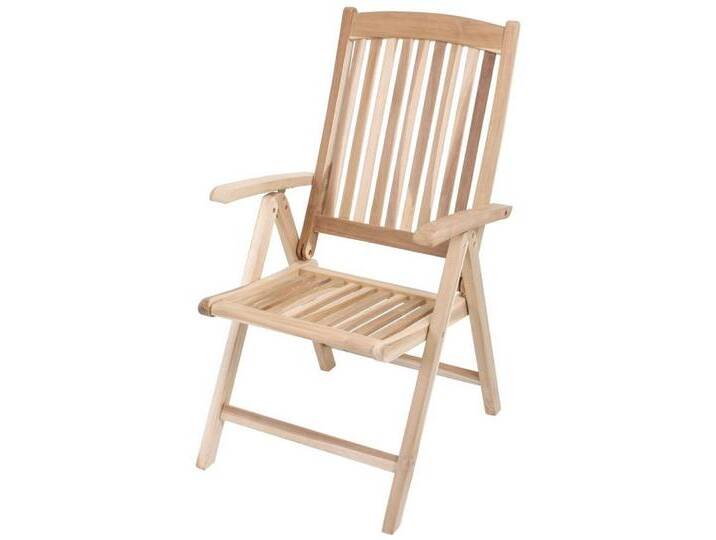 Harms Import Gartenstuhl, Hochlehner JAVA Teak,5-fach verstellbar C-grade unbehandelt Harms Import Gartenstuhl, Hochlehner JAVA Teak,5-fach verstellbar C-grade unbehandelt von OTTO
