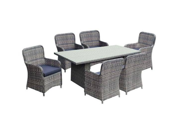 Harms Import Stuhl, BORDEAUX Tisch Sitz Gruppe Garten Veranda 7-Teilig Stühle Terrasse Harms Import Stuhl, BORDEAUX Tisch Sitz Gruppe Garten Veranda 7-Teilig Stühle Terrasse von OTTO