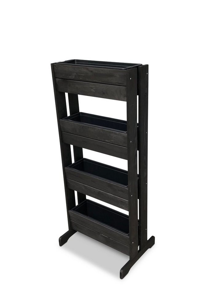 Hochbeet Kräuterhochbeet Vertikalbeet Blumenkasten Trennwand aus Holz grau Hochbeet Kräuterhochbeet Vertikalbeet Blumenkasten Trennwand aus Holz grau von OTTO