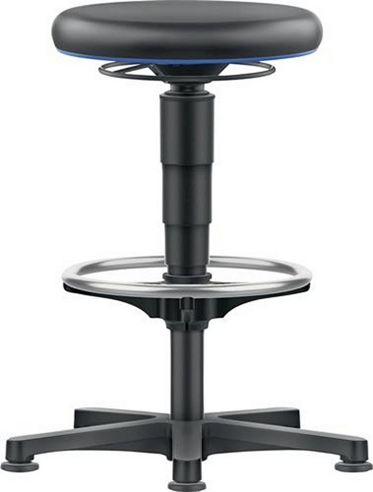 Hocker BIMOS Drehhocker Bodengleiter u.Fußring Integralschaum Integralschau von OTTO