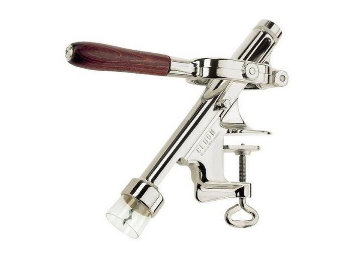 Holland-Cunz Korkenzieher CEDON, (Einzelprodukt, Einzelprodukt), Robust, Made in Germany, modular, silberfarben von OTTO