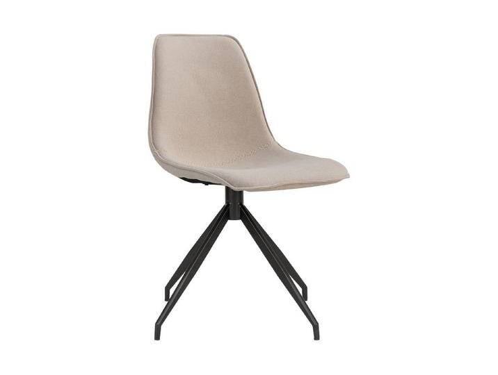 House Nordic Polsterstuhl Monaco (2er-Set), (2er-Set) in Beige, Stoff - 48x86x54cm (BxHxT), beige von OTTO