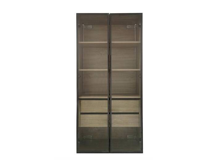 IDEASY Standvitrine Vitrine,Hochschrank,Badezimmerschrank, (Aufbewahrungsschrank, mittel, mit Lichtleiste) Glastür,Staubgeschütztes,LED-Beleuchtung,MDF von OTTO