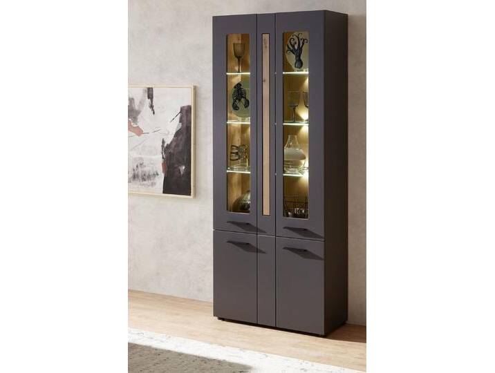 Innostyle Standvitrine Vitrine LOFT-TWO 03, grau Innostyle Standvitrine Vitrine LOFT-TWO 03, grau von OTTO
