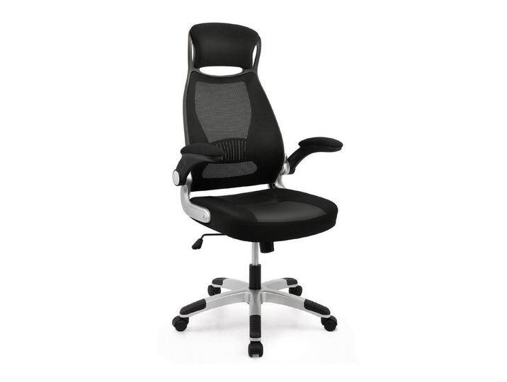 Intimate WM Heart Bürostuhl Ergonomischer Drehstuhl mit Hoher Rückenlehne, Mesh Schreibtischstuhl mit Klappbarer Armlehnen und Lordosenstütze, schwarz von OTTO