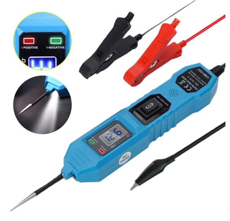 JOYOLEDER Spannungsprüfer Stromprüfer 6-24V Circuit Probe Auto Tester Polaritätstester, (prüflampe kfz) von JOYOLEDER