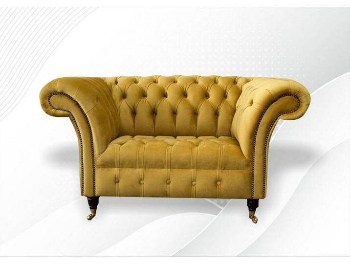 JVmoebel 1,5-Sitzer Lounge Sessel Gelb XXL Clubmöbel Polsterung Textil, Made in Europa, gelb JVmoebel 1,5-Sitzer Lounge Sessel Gelb XXL Clubmöbel Polsterung Textil, Made in Europa, gelb von OTTO