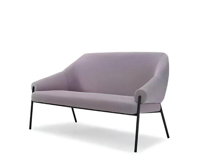 JVmoebel 2-Sitzer Sofa 2 Sitzer Leder Zweisitzer Sitz Polster Design Wohnzimmer Modern, 1 Teile, Made in Europa, grau von OTTO
