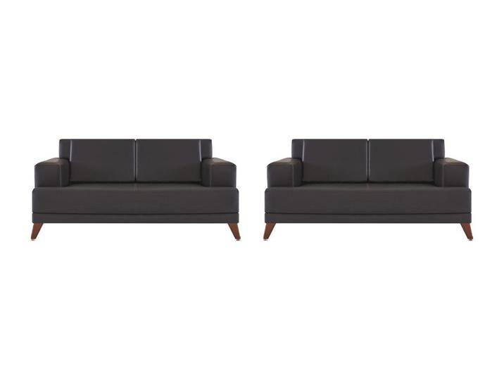 JVmoebel 2-Sitzer Sofa-Set 2-Sitzer Schwarz Ledersofas Modern Leder Hol Sitzmöbel Sofas, 2 Teile, Made in Europa JVmoebel 2-Sitzer Sofa-Set 2-Sitzer Schwarz Ledersofas Modern Leder Hol Sitzmöbel Sofas, 2 Teile, Made in Europa von OTTO