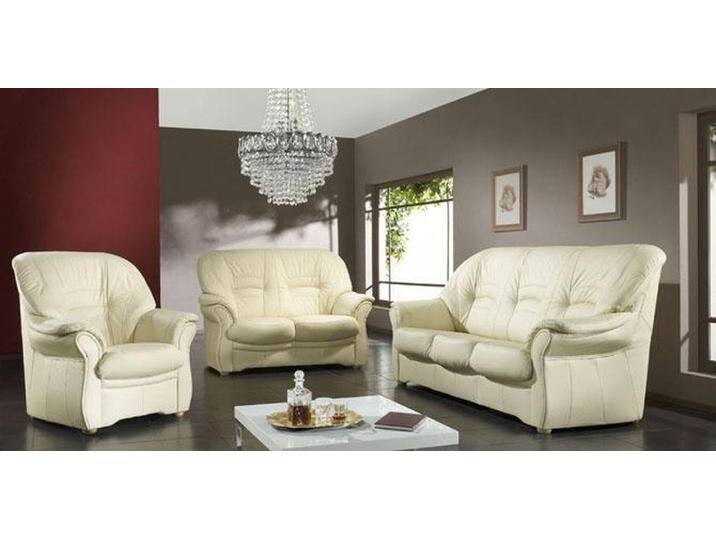 JVmoebel 3-Sitzer Kunstleder Couch Relax Dreisitzer Polstersofa 3-Sitzer Sofa, Made in Europa, weiß von OTTO