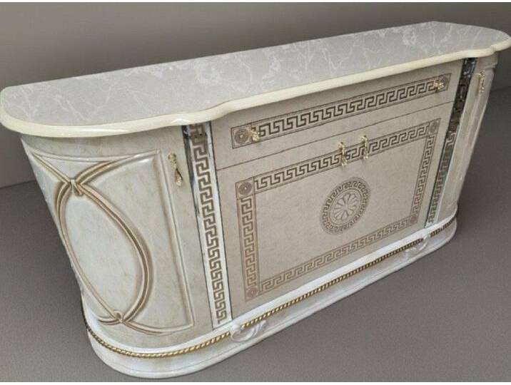 JVmoebel Anrichte Designer Kommode Anrichte Sideboard Wohn Zimmer Schränke Sofort (1 St), Made in Europa, beige goldfarben von OTTO