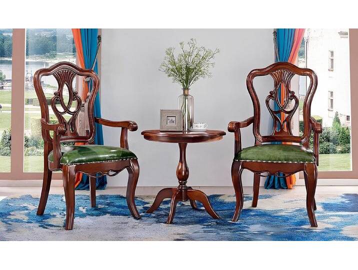 JVmoebel Armlehnstuhl Braune Lehnsessel Holzgruppe 2er Set für das Wohnzimmer, Made in Europa, braun grün JVmoebel Armlehnstuhl Braune Lehnsessel Holzgruppe 2er Set für das Wohnzimmer, Made in Europa, braun grün von OTTO