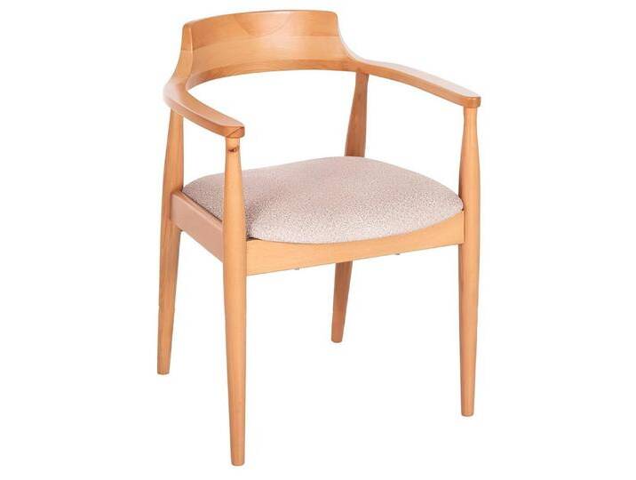 JVmoebel Armlehnstuhl Esszimmerstuhl Braun Grau Holz Einzigartig Naturverbunden Harmonisch (1 St), Made in Europa, braun von OTTO