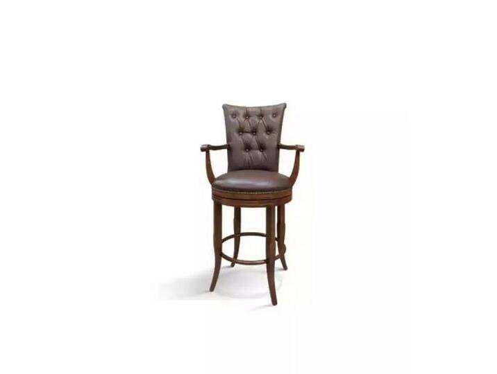 JVmoebel Barhocker Designer Barhocker aus Holz - Esszimmerstuhl Sitzgelegenheit (1 St., Barhocker), Made in Europa, braun von OTTO