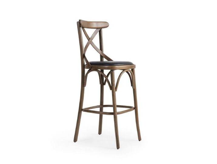 JVmoebel Barhocker Moderner Design Barhocker aus Holz für Essbereich, Made in Europa, braun von OTTO