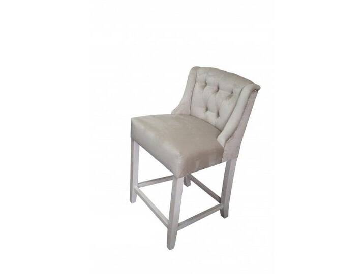 JVmoebel Barhocker Samt Barhocker 4er Set - Stilvolle Barstühle für jedes Zuhause (4 St., Barhocker), Made in Europa, beige von OTTO