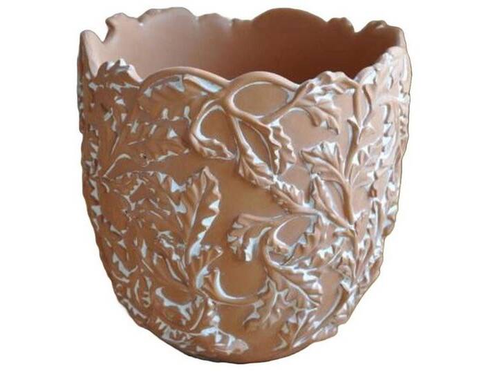 JVmoebel Blumentopf Designer Blumentopf Topf Vase Übertopf Vase Blumentöpfe Vasen, Made in Europa, braun JVmoebel Blumentopf Designer Blumentopf Topf Vase Übertopf Vase Blumentöpfe Vasen, Made in Europa, braun von OTTO