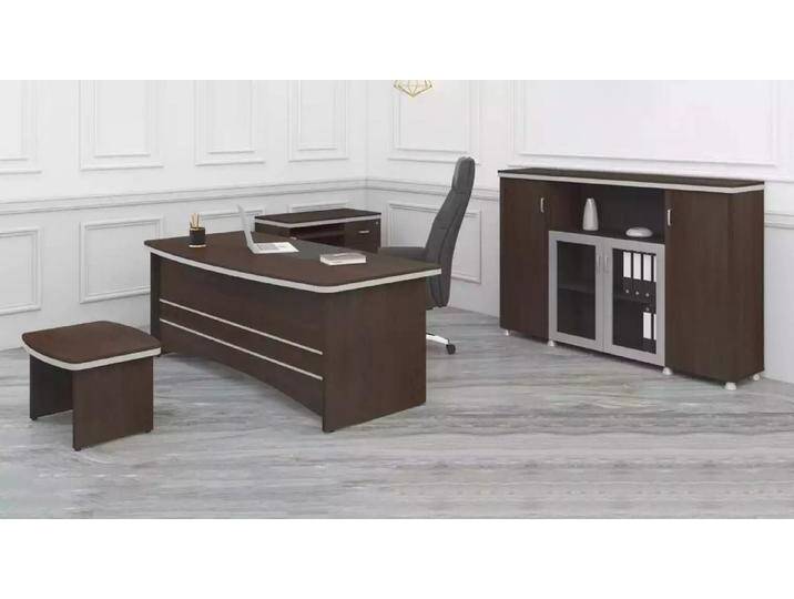 JVmoebel Büromöbel-Set Modernes Büro Set: Schreibtisch, Schrank und Beistelltische, (4-tlg., Schreibtisch, Couchtisch, Beistelltisch, Schrank) von OTTO