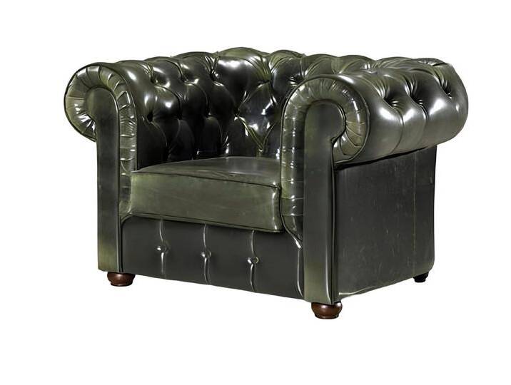 JVmoebel Chesterfield-Sessel Design Sessel Luxus Wohnzimmer 1 Sitzer Relax Club Polster (Sessel), Made in Europa, grün von OTTO