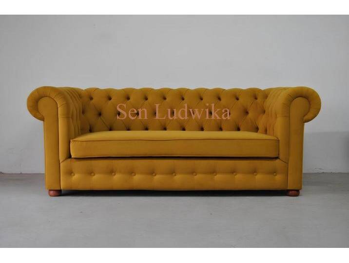 JVmoebel Chesterfield-Sofa Chesterfield Schlafsofa Dreisitzer Polstersofa mit Bettfunktion, Made in Europa, gelb JVmoebel Chesterfield-Sofa Chesterfield Schlafsofa Dreisitzer Polstersofa mit Bettfunktion, Made in Europa, gelb von OTTO