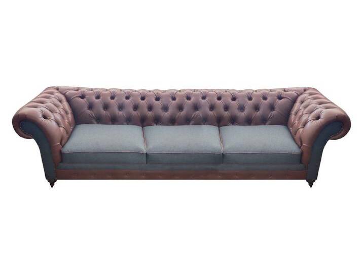 JVmoebel Chesterfield-Sofa Chesterfield Sofa aus Leder - Dreisitzer Möbelstück Neu, 1 Teile, Made in Europa, braun JVmoebel Chesterfield-Sofa Chesterfield Sofa aus Leder - Dreisitzer Möbelstück Neu, 1 Teile, Made in Europa, braun von OTTO