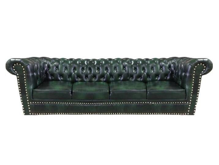JVmoebel Chesterfield-Sofa Luxuriöses Chesterfield Sofa für 4 Personen aus Leder, 1 Teile, Made in Europa, grün JVmoebel Chesterfield-Sofa Luxuriöses Chesterfield Sofa für 4 Personen aus Leder, 1 Teile, Made in Europa, grün von OTTO