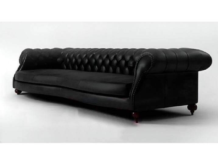JVmoebel Chesterfield-Sofa Vintage Chesterfield Ledersofa XXL im stilvollen Design, Made in Europa, schwarz JVmoebel Chesterfield-Sofa Vintage Chesterfield Ledersofa XXL im stilvollen Design, Made in Europa, schwarz von OTTO