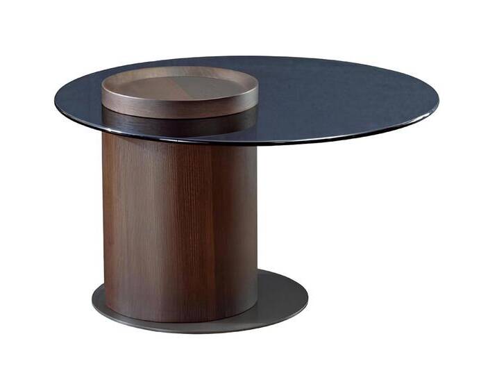 JVmoebel Couchtisch Design Couchtisch Kaffeetisch Glas Beistelltische Tisch Holz Tische (Couchtisch), Made in Europa, schwarz von OTTO