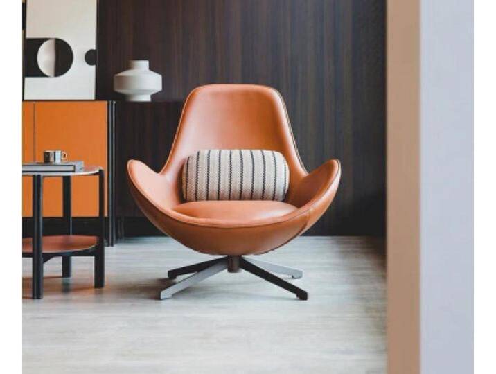 JVmoebel Drehsessel Italienischer Stil Sessel Einzelmöbel Relax Design, Made in Europa, braun JVmoebel Drehsessel Italienischer Stil Sessel Einzelmöbel Relax Design, Made in Europa, braun von OTTO