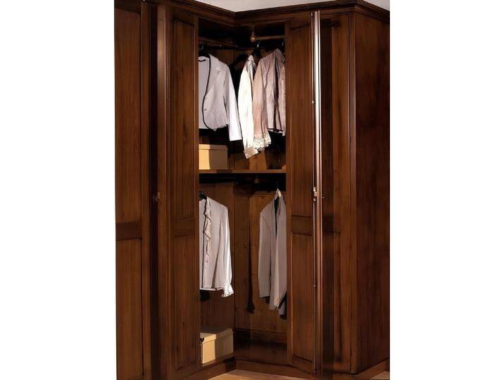 JVmoebel Eckkleiderschrank Kleiderschrank Möbel Italienische Einrichtung für Schlafzimmer Made in Europa, braun von OTTO