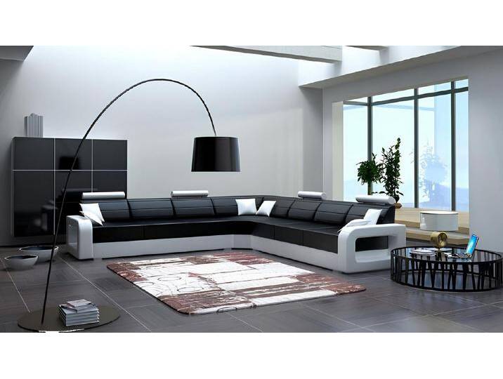JVmoebel Ecksofa BIG SOFA LEDERSOFA SCHLAFSOFA ECKSOFA LEDERCOUCH MODERN, Made in Europa von OTTO