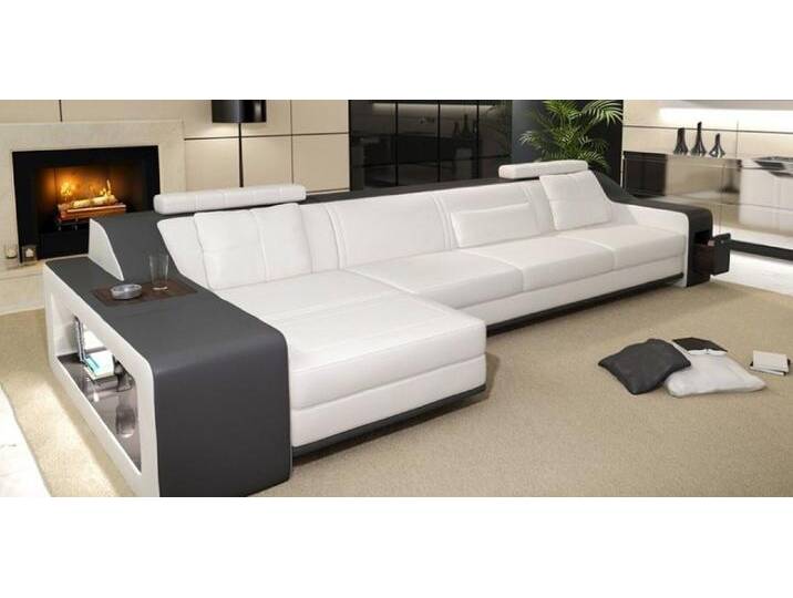 JVmoebel Ecksofa Designer Beige Wohnlandschaft luxus Ecksofa Polster Couch Möbel Neu, Made in Europa, schwarz weiß von OTTO