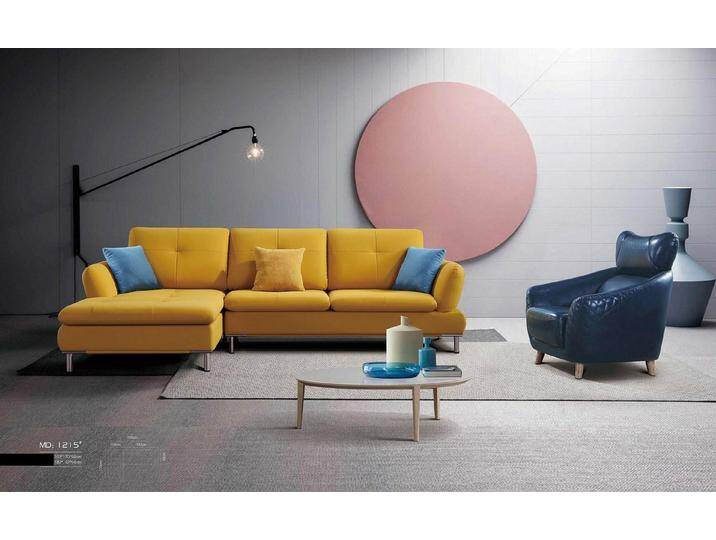 JVmoebel Ecksofa Ecksofa aus Leder – Stilvolle Wohnlandschaft für Ihr Zimmer, Made in Europa, gelb JVmoebel Ecksofa Ecksofa aus Leder – Stilvolle Wohnlandschaft für Ihr Zimmer, Made in Europa, gelb von OTTO