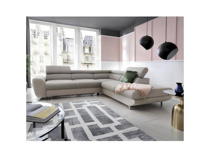 JVmoebel Ecksofa Ecksofa mit Bettfunktion - Multifunktions Schlafcouch Garnitur, Made in Europa, grau, Rechts JVmoebel Ecksofa Ecksofa mit Bettfunktion - Multifunktions Schlafcouch Garnitur, Made in Europa, grau, Rechts von OTTO