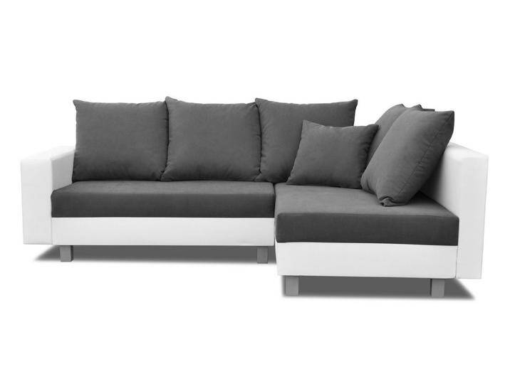 JVmoebel Ecksofa L-Form Sofa Wohnlandschaft Textil Kunstleder in Weiß, Made in Europa, schwarz, Rechts JVmoebel Ecksofa L-Form Sofa Wohnlandschaft Textil Kunstleder in Weiß, Made in Europa, schwarz, Rechts von OTTO