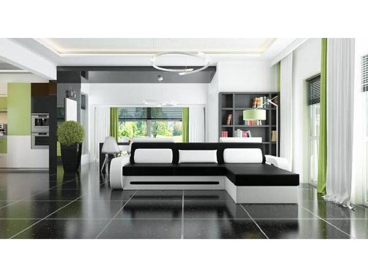 JVmoebel Ecksofa LEDERSOFA LEDERECKSOFA ECKCOUCH ECKSOFA SCHLAFSOFA WOHNLANDSCHAFT, Made in Europa, Variante B von OTTO