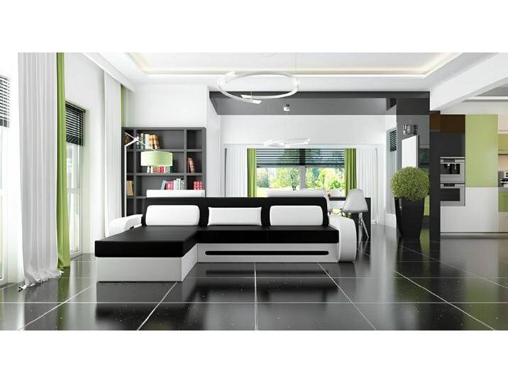 JVmoebel Ecksofa LEDERSOFA LEDERECKSOFA ECKCOUCH ECKSOFA SCHLAFSOFA WOHNLANDSCHAFT, Made in Europa von OTTO