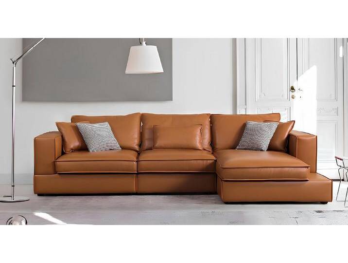 JVmoebel Ecksofa Luxuriöse L-Form Leder Couch für Ihr Wohnzimmer Sitzlandschaft, Made in Europa, braun JVmoebel Ecksofa Luxuriöse L-Form Leder Couch für Ihr Wohnzimmer Sitzlandschaft, Made in Europa, braun von OTTO