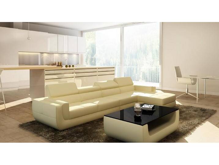 JVmoebel Ecksofa Modern Ecksofa Couch Polster Leder Design Sofa Garnitur Wohnlandschaft, Made in Europa von OTTO