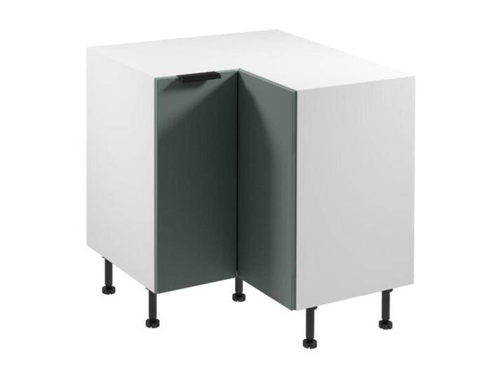 JVmoebel Eckunterschrank Modern Weiß Holz mit Ablage - Kücheneckschrank Unterschrank (1-St) Made in Europe, weiß von OTTO