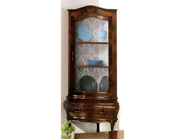 JVmoebel Eckvitrine Stilvolle Glas- und Holzmöbel für jedes Zuhause Made in Europa, braun JVmoebel Eckvitrine Stilvolle Glas- und Holzmöbel für jedes Zuhause Made in Europa, braun von OTTO