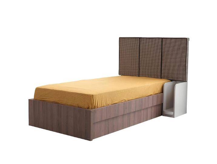 JVmoebel Einzelbett Modern Kinderbett Luxuriöses Schlafzimmer Bett Holz Luxuriöses Braun (Kinderbett), Made in Europa, braun von OTTO