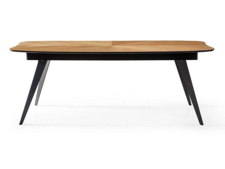 JVmoebel Esstisch Designertisch Speisetisch Esstisch Ausziehtisch Küchentisch Tafel (1-St., Esstisch), Made in Europa, braun von OTTO