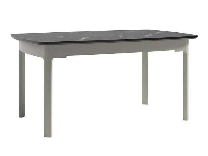 JVmoebel Esstisch Modernetisch Holztisch Esstisch Eckiger Tisch Küchentisch Tafel Tische (1-St., Esstisch (TRK), Made in Europa, grau von OTTO