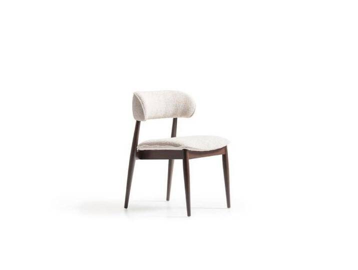 JVmoebel Esszimmer-Set Beiger Holz-Textil Stuhl im eleganten Design, Made in Europe, beige von OTTO