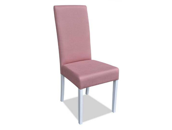 JVmoebel Esszimmerstuhl Eleganter Rosa Designerstuhl - Moderner Lehnstuhl aus Holz (1 St), Made in Europa, rosa von OTTO