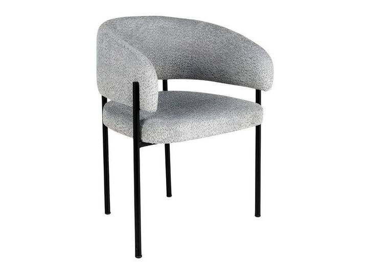 JVmoebel Esszimmerstuhl Esszimmerstuhl aus Metall und Textil in Grau, modernes Design, Made in Europe, grau JVmoebel Esszimmerstuhl Esszimmerstuhl aus Metall und Textil in Grau, modernes Design, Made in Europe, grau von OTTO