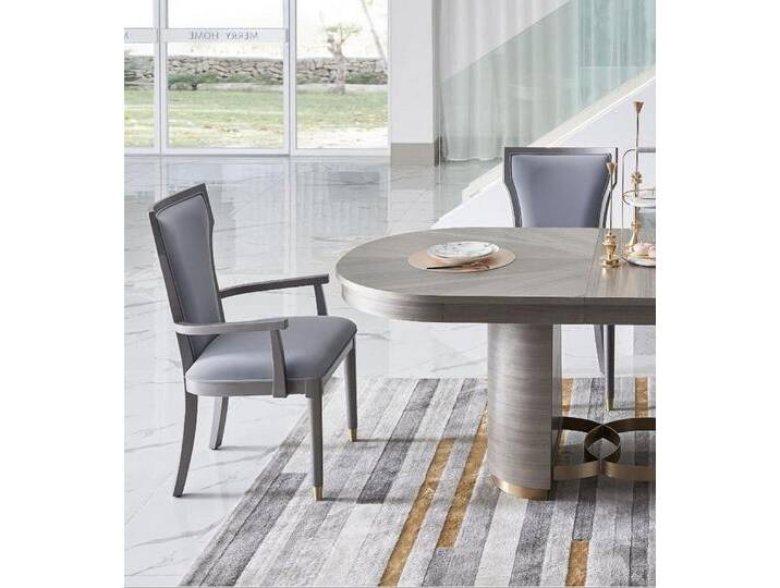 JVmoebel Esszimmerstuhl Komplettset Blaue Polsterstühle für Esszimmer – 4er Garnitur, Made in Europa, grau JVmoebel Esszimmerstuhl Komplettset Blaue Polsterstühle für Esszimmer – 4er Garnitur, Made in Europa, grau von OTTO